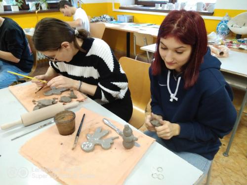 Výroba keramiky v 9. třídě