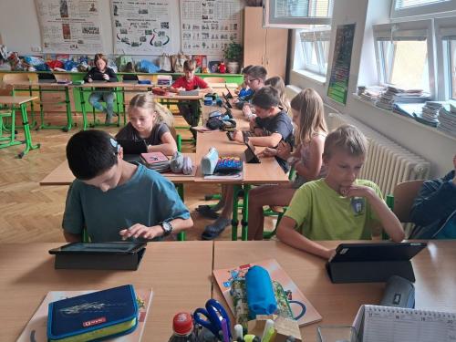 iPady v Hudební výchově 4. třída
