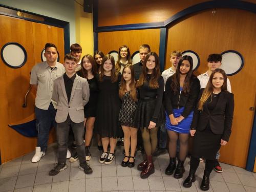 Deváťáci v Praze na unikátním divadelním představení